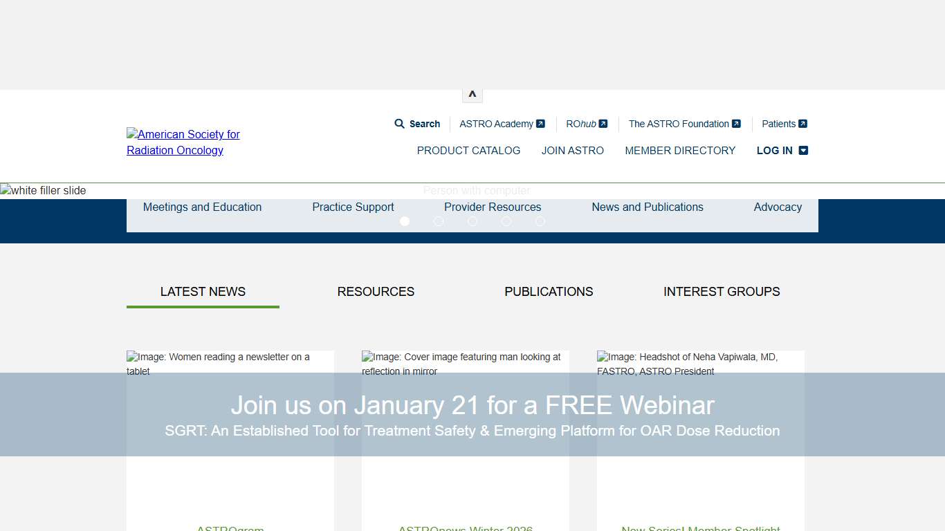 Home - American Society for Radiation Oncology (ASTRO)