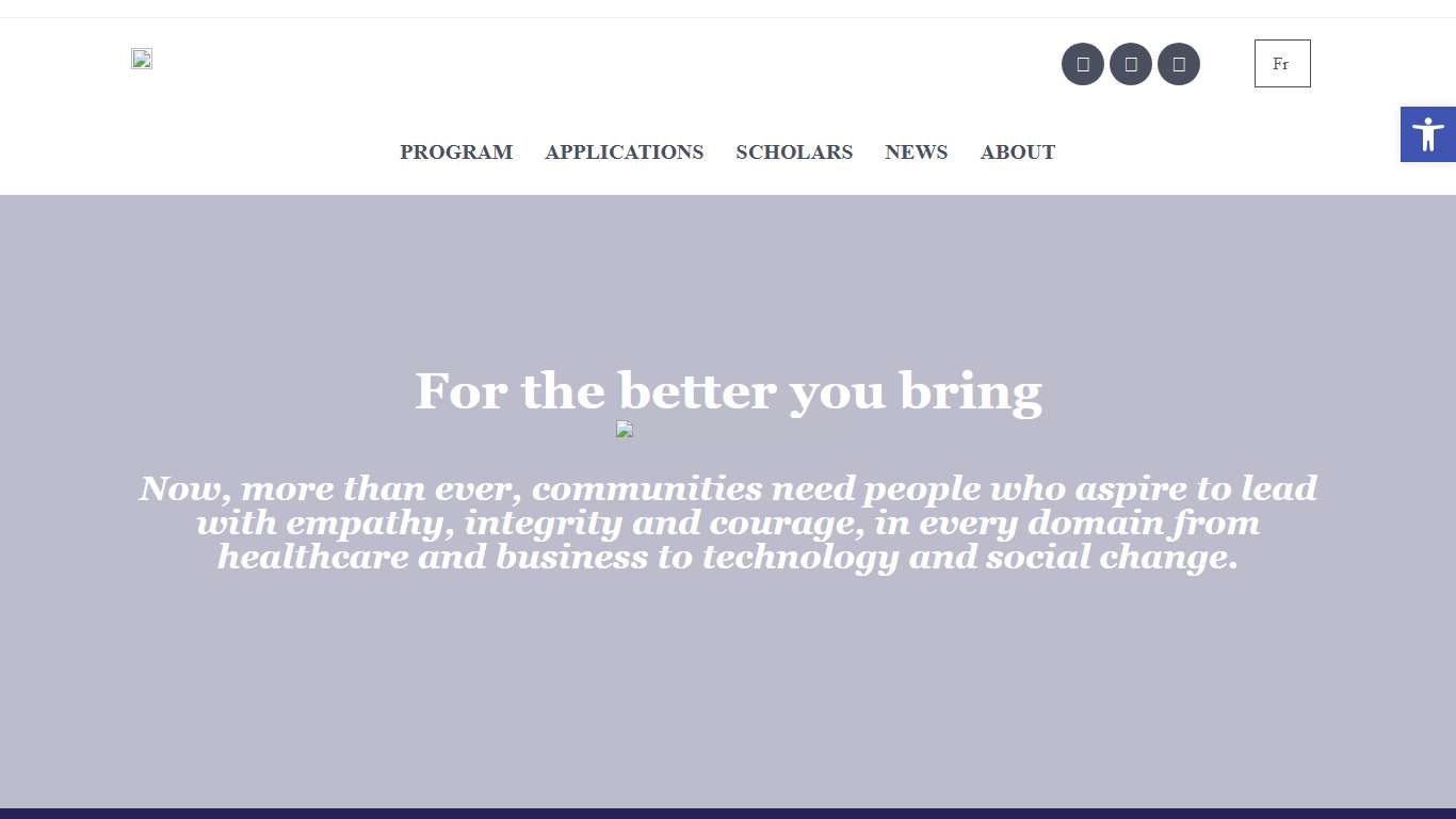 Home | McCall MacBain Scholars